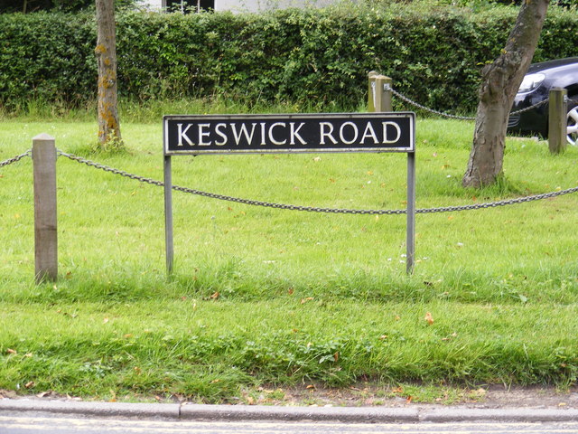 Keswick Road sign