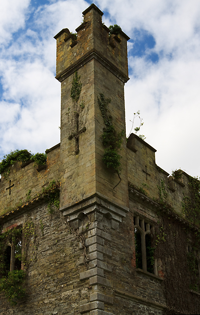 Castles of Munster: Castle Bernard, Cork (detail) (2)