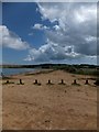 The beach at Thorness Bay