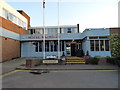 TG3018 : Hotel Wroxham Entrance by Phil Gaskin