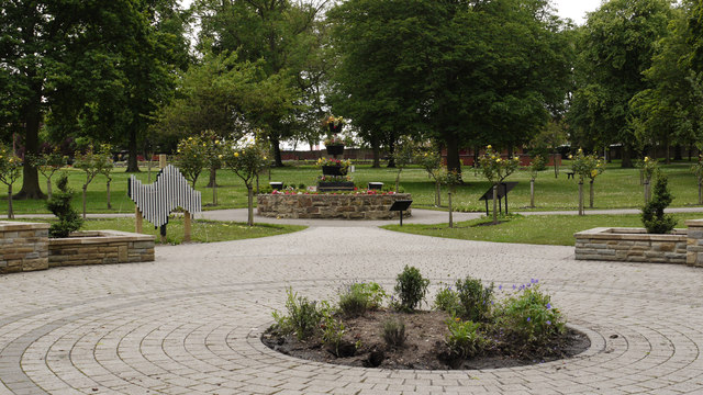 Spennymoor; sensory garden in Victoria Jubilee Park