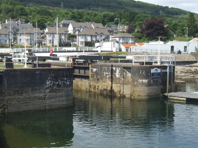 Crinan Canal - Lock No 1