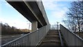 NT2895 : Hurlburn Road footbridge by Richard Webb