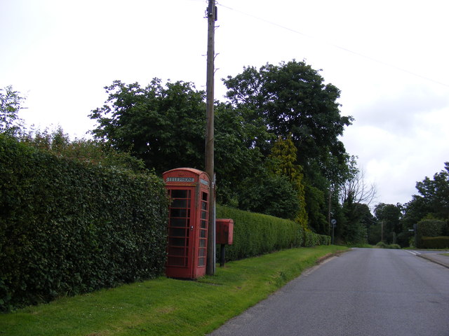 The Street, Telephone Box & Royal Mail Dump Box