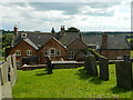 SK2842 : House overlooking the churchyard by Rob Howl