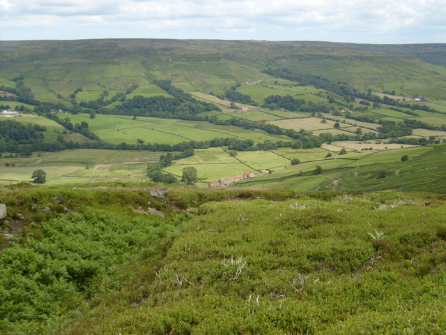 The climb out of Farndale