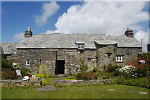 SX0588 : Back garden of the Old Post Office, Tintagel by Bill Harrison
