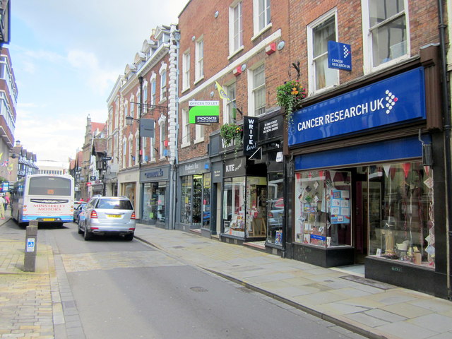Cancer Research UK Shop High Street Shrewsbury