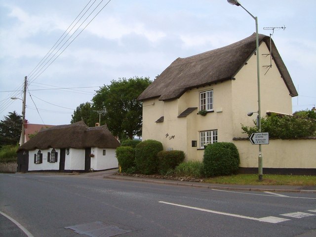 Thatched cottages, Newton Poppleford