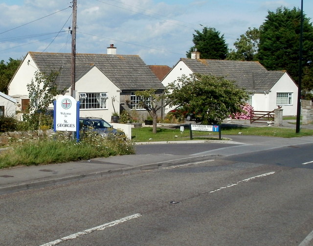 Welcome to St Georges, North Somerset © Jaggery :: Geograph Britain and ...