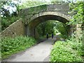 Bridge over the former railway line at Chivenor