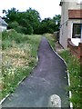 Path off Frederick Road, South Hornchurch