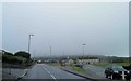 Bus stop on Trehwfa Crescent Holyhead