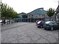 Bus and train station at Bangor