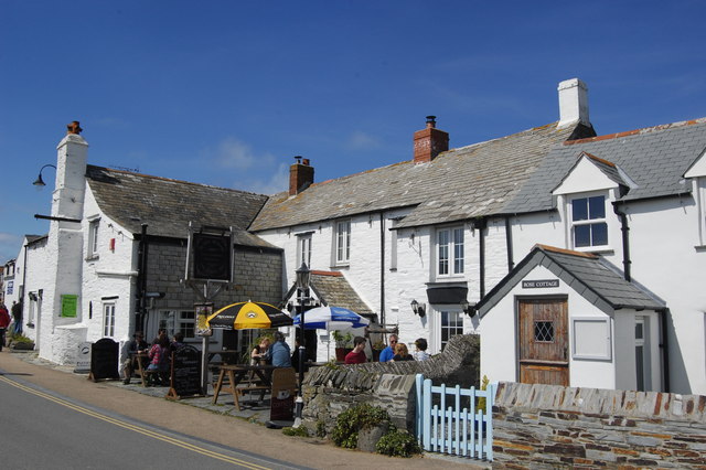 Ye Olde Malthouse Inn, Tintagel © Bill Harrison Cc-by-sa/2.0 ...