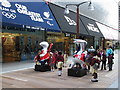 Team GB shop in Westfield, Stratford