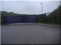 The entrance to Britaniacrest Recycling Centre