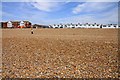 The shingle beach at Seaford