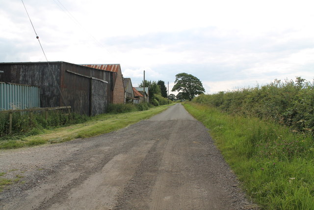 Road at Eastfield Farm