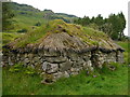 NN0303 : Auchindrain Township Open Air Museum: Cottar's House Simulation by James T M Towill