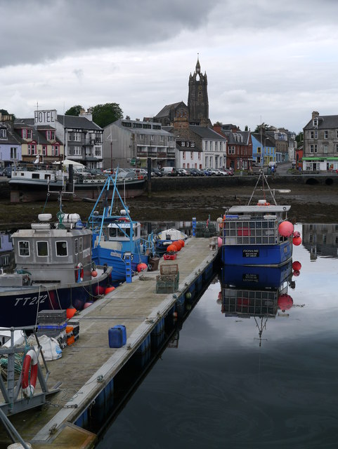 At A Quayside In Tarbert