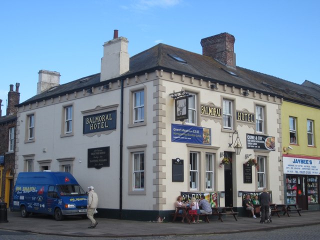 The Balmoral Hotel, Silloth © Graham Robson cc-by-sa/2.0 :: Geograph ...