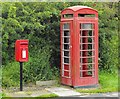 TA2170 : Phonebox and post box on Bridlington Road by JThomas