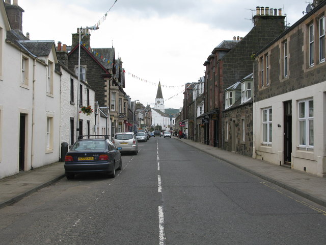 Drummond Street, Comrie (A85) © G Laird :: Geograph Britain and Ireland