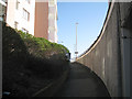 Pedestrian ramp beside Bitton Park Road