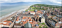 TG2242 : View from the Tower of Church of St Peter and St Paul, Cromer by Julian Dowse