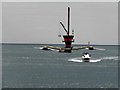 J5949 : Tidal energy generator, Strangford Lough by Kenneth  Allen