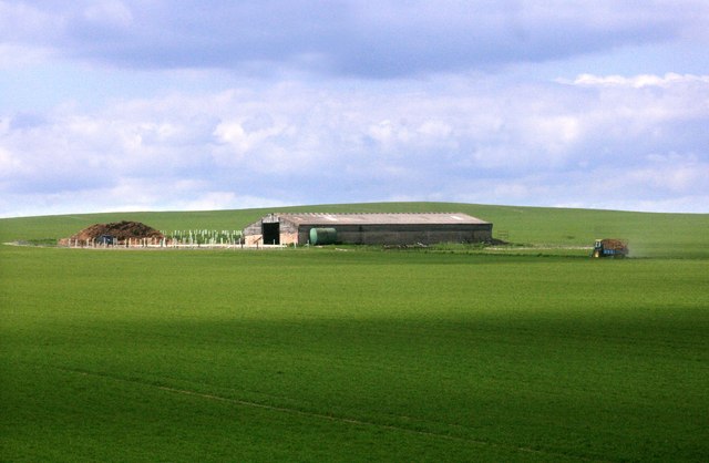 Field Barn and Rams Hill