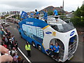 Ensbury Park: the Olympic torch relay arrives