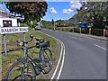 Raleigh Road heading away from North Road