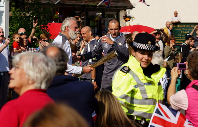 Olympic Torch Relay - Day 63 at Westcott