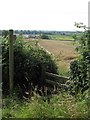 Footpath and fields near Ty