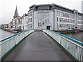 W6771 : Trinity Bridge, Cork, and College of Commerce by David Hawgood