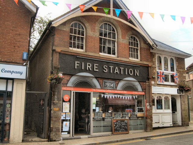 Old Fire Station cafe, Crowborough