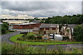 Old and new factory units in Hamer Vale