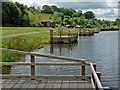 Fishing platforms, Taff Bargoed Community Park