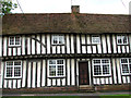 TL9949 : Timber-framing at Levells Hall, Bildeston by Evelyn Simak