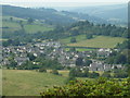 View of Calver from Bramley Wood