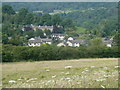 Field and part of Calver village