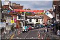 High Street - ready for the Olympic Torch