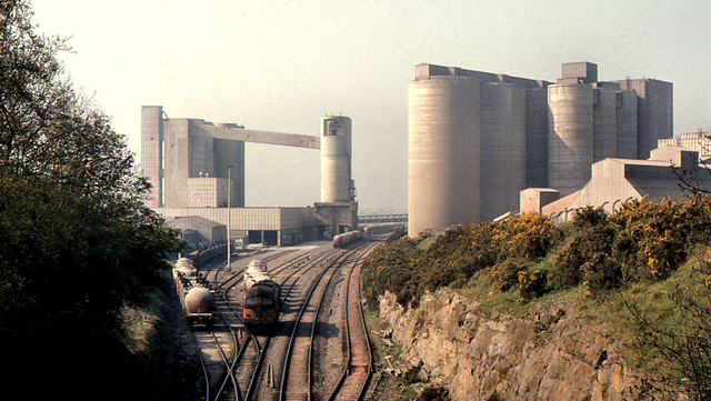 Platin cement factory near Drogheda