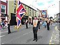 Reaghan Orange Lodge parading at Castlederg