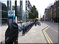 Spitalfields, bicycle stands