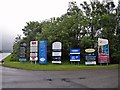 Signs at the business park