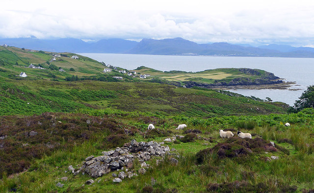 Aird Common Grazings, Sleat © Julian Paren cc-by-sa/2.0 :: Geograph ...