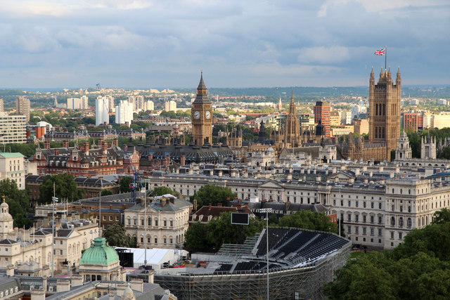 London Skyline From New Zealand High © Christine Matthews 